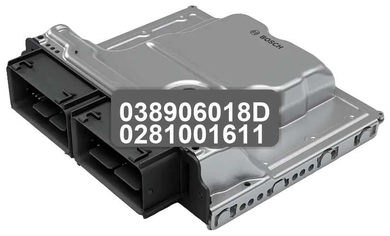 ECU Sterownik 038906018D 0281001611
