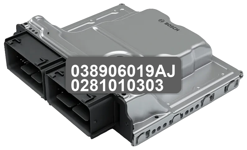 ECU Sterownik 038906019AJ 0281010303