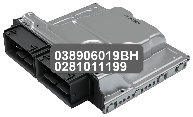 ECU Sterownik 038906019BH 0281011199