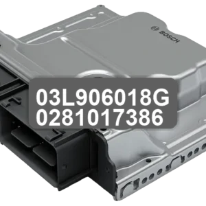 ECU Sterownik 03L906018G 0281017386