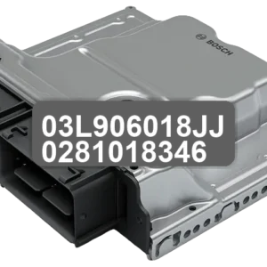ECU Sterownik 03L906018JJ 0281018346