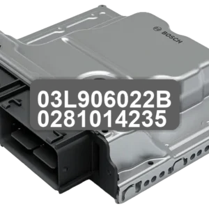 ECU Sterownik 03L906022B 0281014235