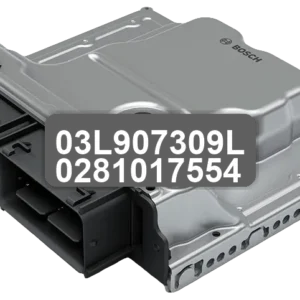 ECU Sterownik 03L907309L 0281017554