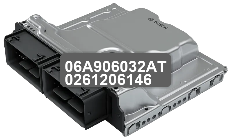 ECU Sterownik 06A906032AT 0261206146