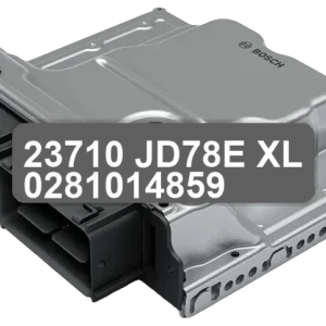 ECU Sterownik 23710 JD78E XL 0281014859