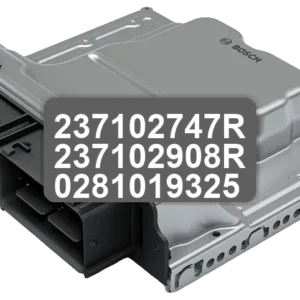 ECU Sterownik 237102747R 237102908R 0281019325