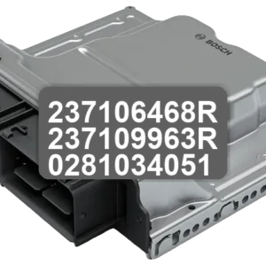 ECU Sterownik 237106468R 237109963R 0281034051