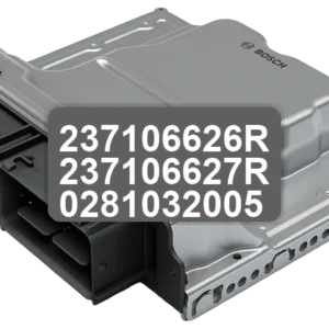 ECU Sterownik 237106626R 237106627R 0281032005