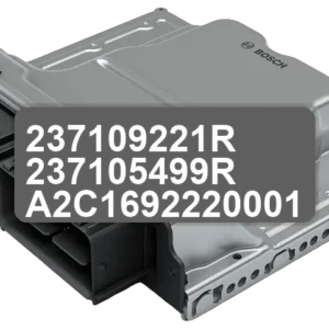 ECU Sterownik 237109221R 237105499R A2C1692220001