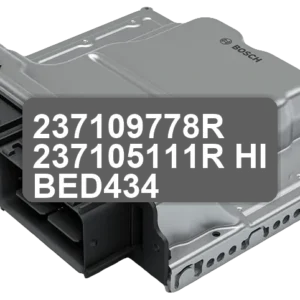 ECU Sterownik 237109778R 237105111R HI-BED434