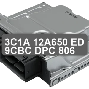 ECU Sterownik 3C1A-12A650-ED 9CBC DPC-806