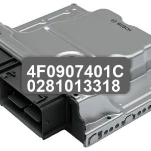 ECU Sterownik 4F0907401C 0281013318