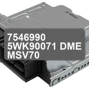ECU Sterownik 7546990 5WK90071 DME MSV70