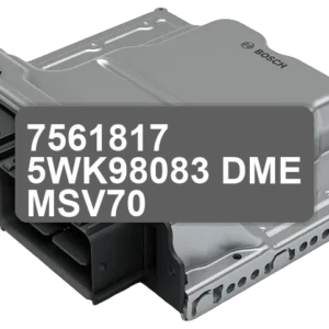 ECU Sterownik 7561817 5WK98083 DME MSV70