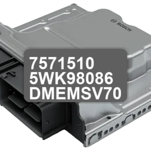 ECU Sterownik 7571510 5WK98086 DMEMSV70