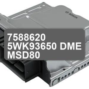 ECU Sterownik 7588620 5WK93650 DME MSD80