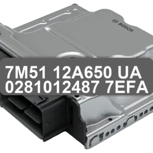 ECU Sterownik 7M51-12A650-UA 0281012487 7EFA