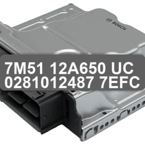 ECU Sterownik 7M51-12A650-UC 0281012487 7EFC