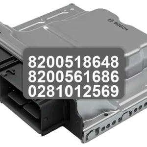 ECU Sterownik 8200518648 8200561686 0281012569