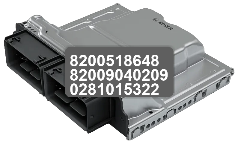 ECU Sterownik 8200518648 82009040209 0281015322