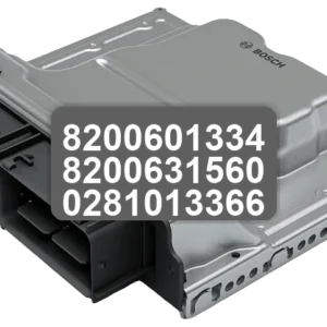 ECU Sterownik 8200601334 8200631560 0281013366