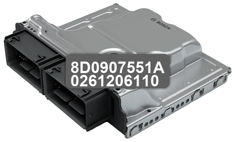 ECU Sterownik 8D0907551A 0261206110