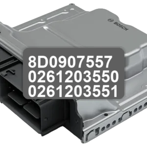 ECU Sterownik 8D0907557 0261203550 0261203551