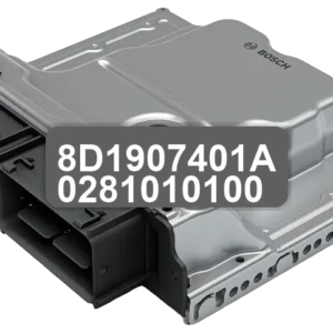 ECU Sterownik 8D1907401A 0281010100