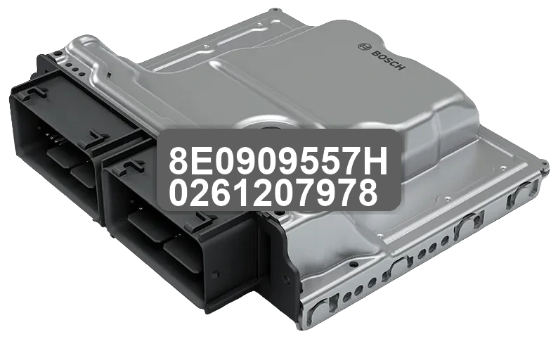 ECU Sterownik 8E0909557H 0261207978