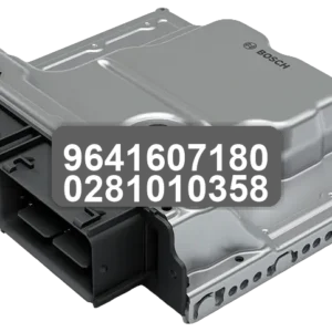 ECU Sterownik 9641607180 0281010358