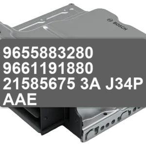 ECU Sterownik 9655883280 9661191880 21585675-3A J34P-AAE