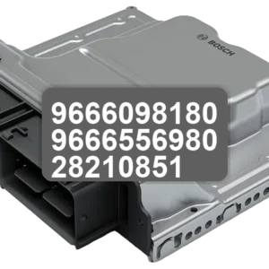 ECU Sterownik 9666098180 9666556980 28210851