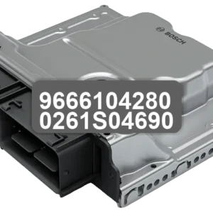 ECU Sterownik 9666104280 0261S04690