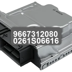 ECU Sterownik 9667312080 0261S06616