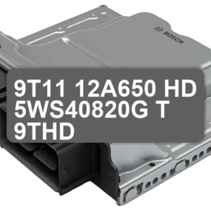 ECU Sterownik 9T11-12A650-HD 5WS40820G-T 9THD
