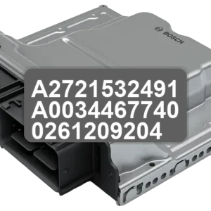 ECU Sterownik A2721532491 A0034467740 0261209204