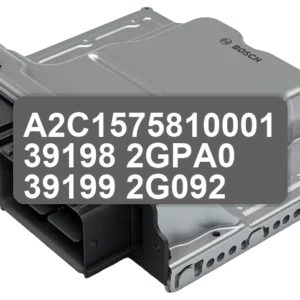ECU Sterownik A2C1575810001 39198-2GPA0 39199-2G092