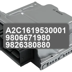 ECU Sterownik A2C1619530001 9806671980 9826380880