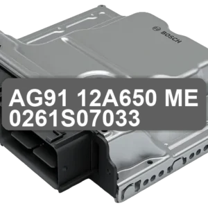 ECU Sterownik AG91-12A650-ME 0261S07033