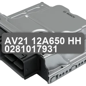 ECU Sterownik AV21-12A650-HH 0281017931