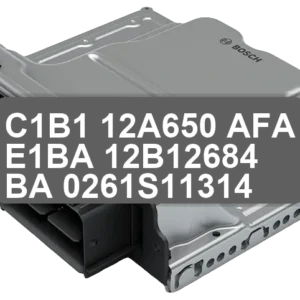 ECU Sterownik C1B1-12A650-AFA E1BA-12B12684-BA 0261S11314