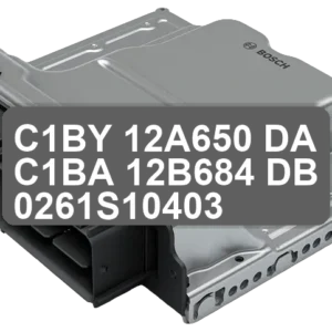 ECU Sterownik C1BY-12A650-DA C1BA-12B684-DB 0261S10403