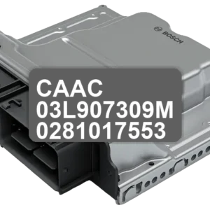 ECU Sterownik CAAC 03L907309M 0281017553