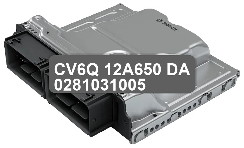 ECU Sterownik CV6Q-12A650-DA 0281031005