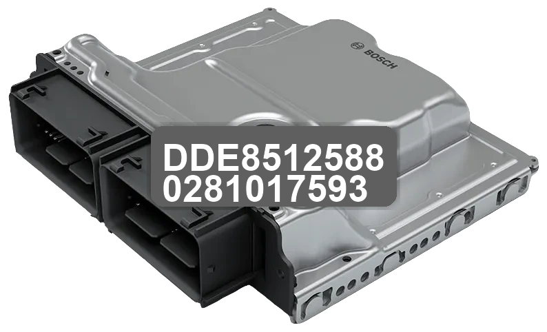 ECU Sterownik DDE8512588 0281017593