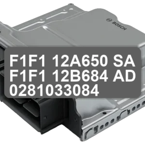 ECU Sterownik F1F1-12A650-SA F1F1-12B684-AD 0281033084