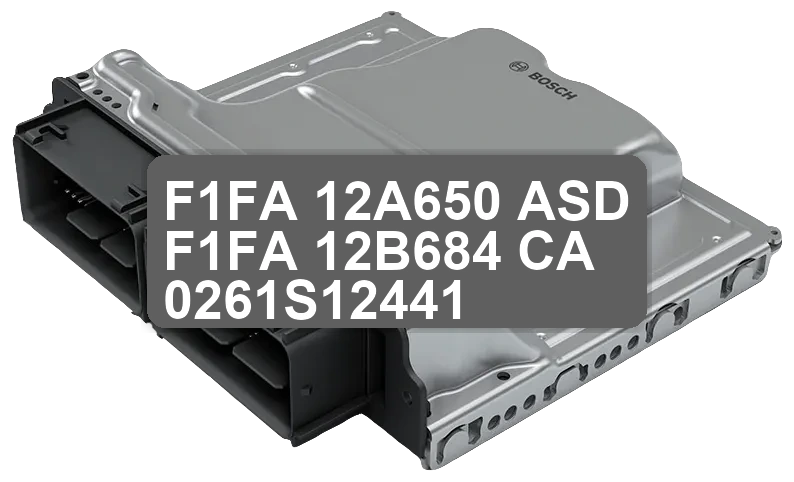 ECU Sterownik F1FA-12A650-ASD F1FA-12B684-CA 0261S12441