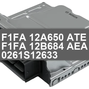 ECU Sterownik F1FA-12A650-ATE F1FA-12B684-AEA 0261S12633