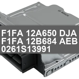 ECU Sterownik F1FA-12A650-DJA F1FA-12B684-AEB 0261S13991