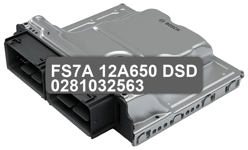 ECU Sterownik FS7A-12A650-DSD 0281032563